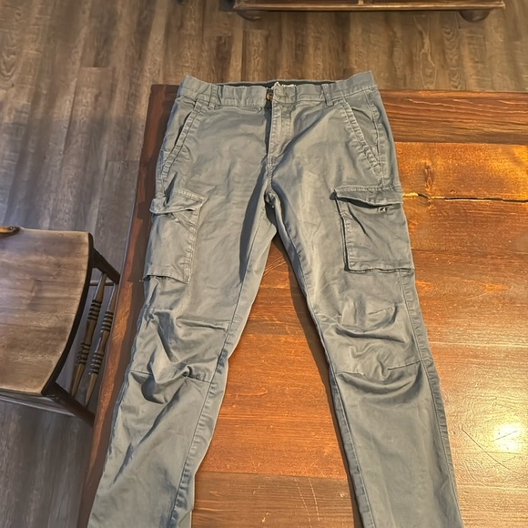 Men’s medium grey cargo pants waist size 32 - Picture 1 of 2